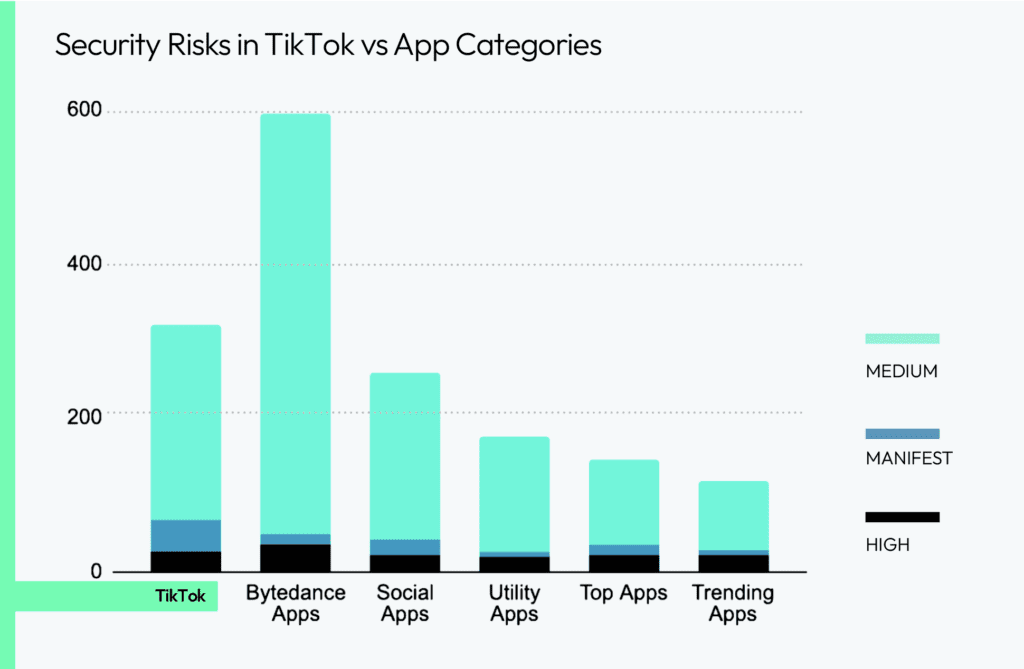 TikTok social media security threats and concerns